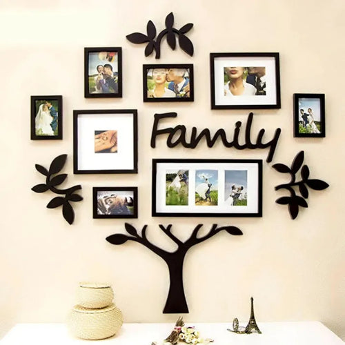 3D Acrylic Family Tree Photo Frame Wall Art