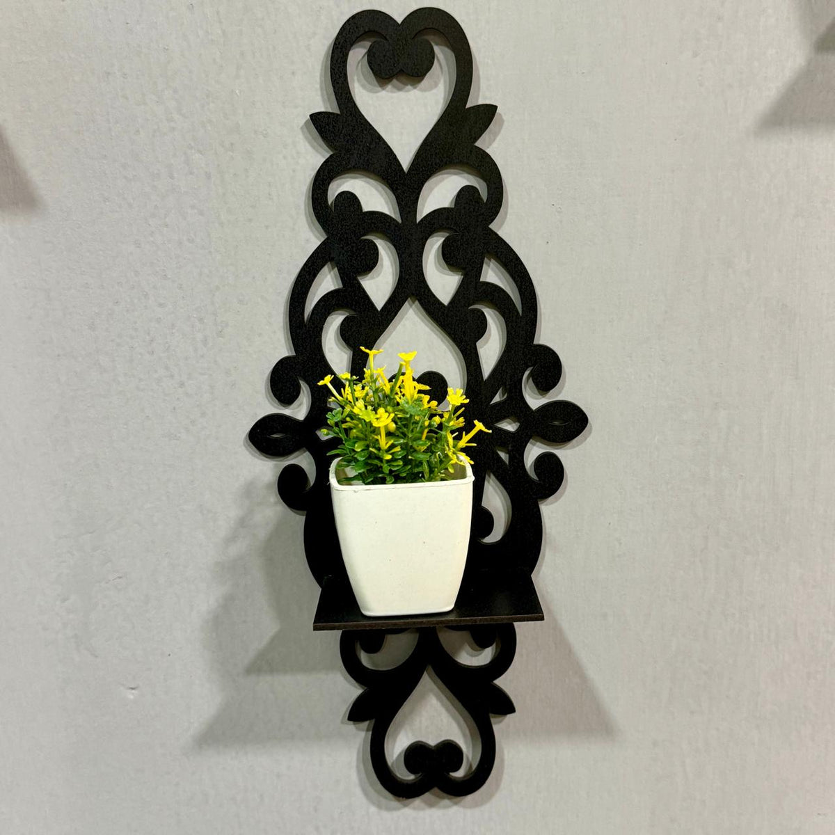 Antique Style MDF Wall Shelves – 12 x 6 Inch