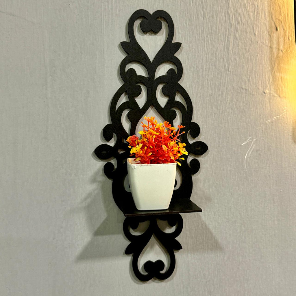 Antique Style MDF Wall Shelves – 12 x 6 Inch