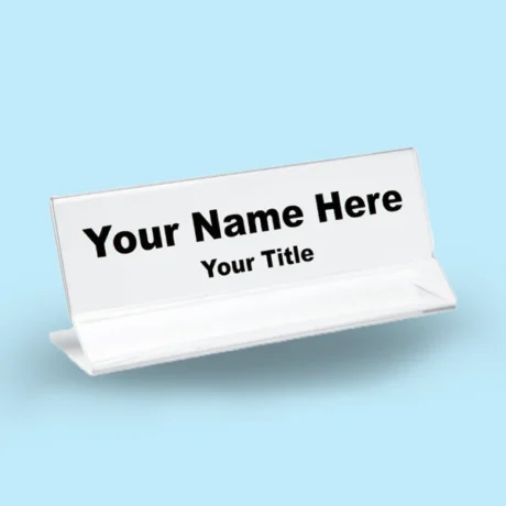 Customized Table Name Plates
