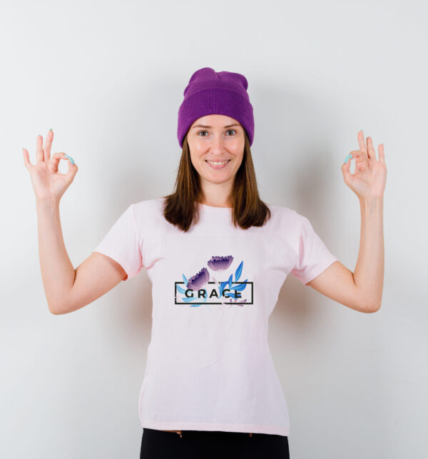 Printed Graceful Designed T-Shirt For Women