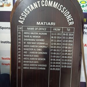 Customized Wooden Office Board