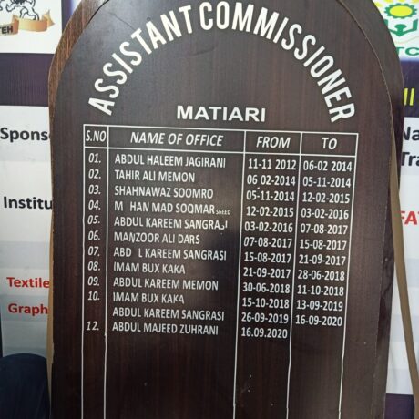 Customized Wooden Office Board