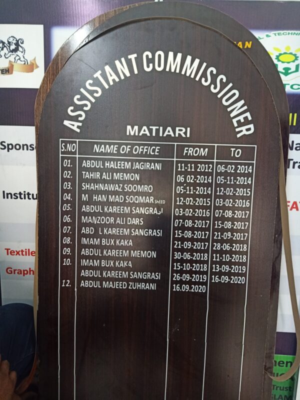 Customized Wooden Office Board