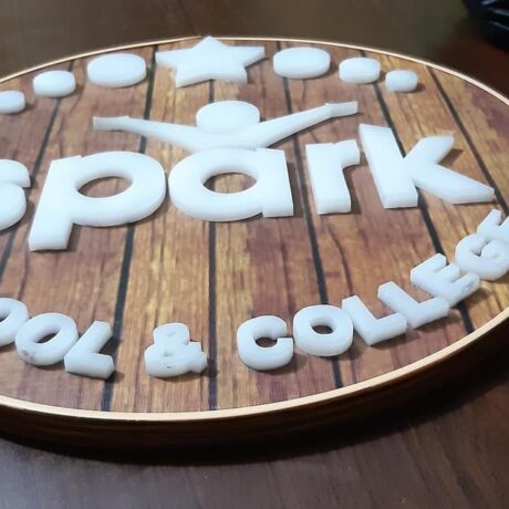 Customized Wooden Acrylic Logo
