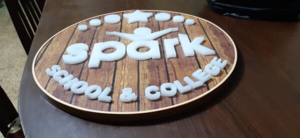 Customized Wooden Acrylic Logo