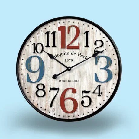 Vintage Designed Wall Clock