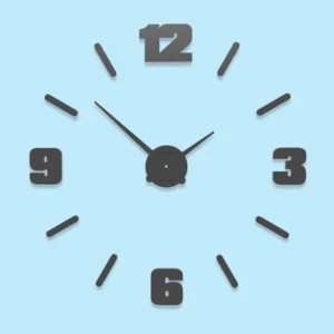 Minimalist Designed Wall Clock