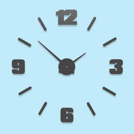 Minimalist Designed Wall Clock