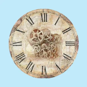 Steampunk Designed Wall Clock