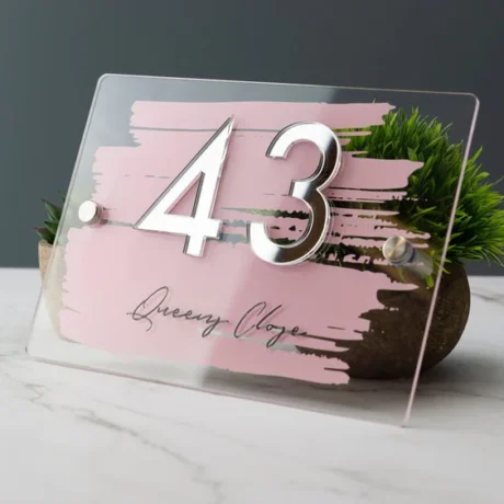 Customized Acrylic Name Plate