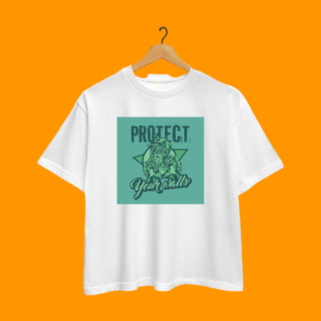 Printed Defender Designed T-Shirt For Men