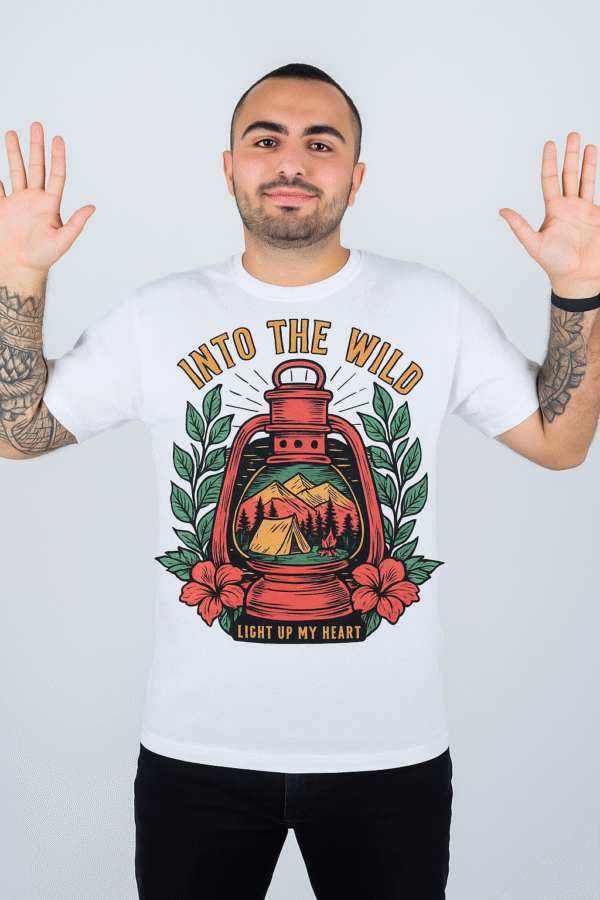 Printed Wilderness Designed T-Shirts For Men