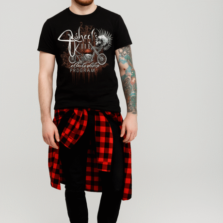 Printed RebelRide Designed T-Shirt For Men