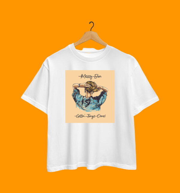 Printed Hustler Designed T-Shirts For Women