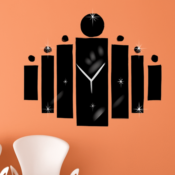 Crystal Clear Wall Clock - Image 2