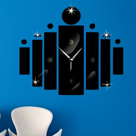 Crystal Clear Wall Clock