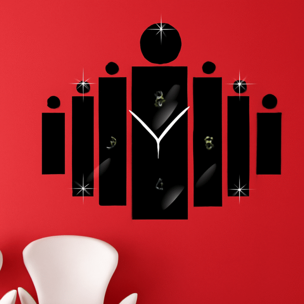 Crystal Clear Wall Clock - Image 3