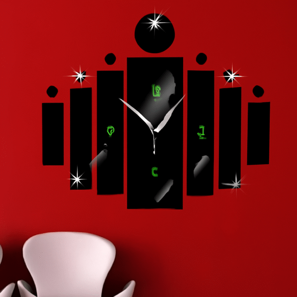 Crystal Clear Wall Clock - Image 4