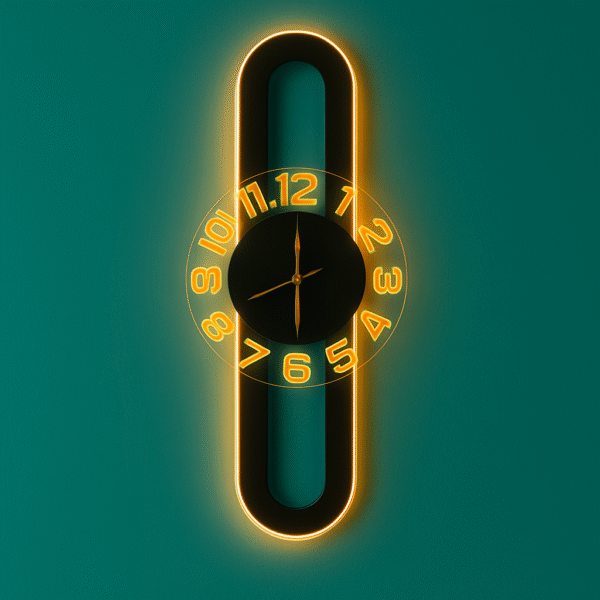Neon Aura Clock - Image 3